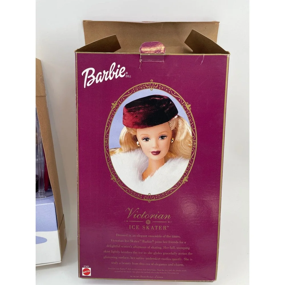Mattel Victorian Ice Skater Barbie Special Edition Doll 2000 Collectible Retired